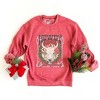 Simply Sage Market Women's Graphic Sweatshirt Howdy Christmas Bull - 2 of 4