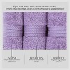 Home Weavers Elegance Essentials 550GSM 100% Cotton Zero Twist Super Absorbent Bath Towel Set - 4 of 4