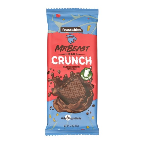 Feastables Mr Beast Bar Milk Chocolate Crunch - 2.11oz : Target