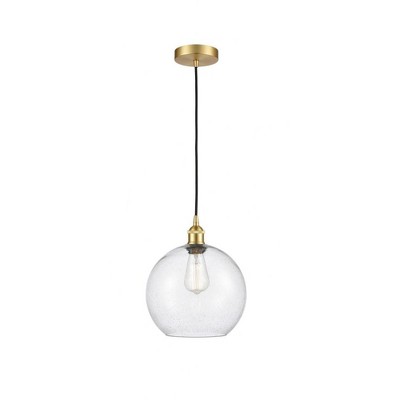 Athens - 1 Light Mini Pendant In Industrial Style-12.75 Inches Tall and 10 Inches Wide