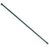 vidaXL Garden Posts 10 pcs 39.4" Metal Green - 2 of 4