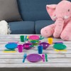 Toy Time 27-Piece Kids Pretend Play Dish Set With Dish Drainer and Tableware Settings - image 2 of 4