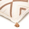 Olive & Linen Signature Tufted Throw Pillow Cover - 4 of 4