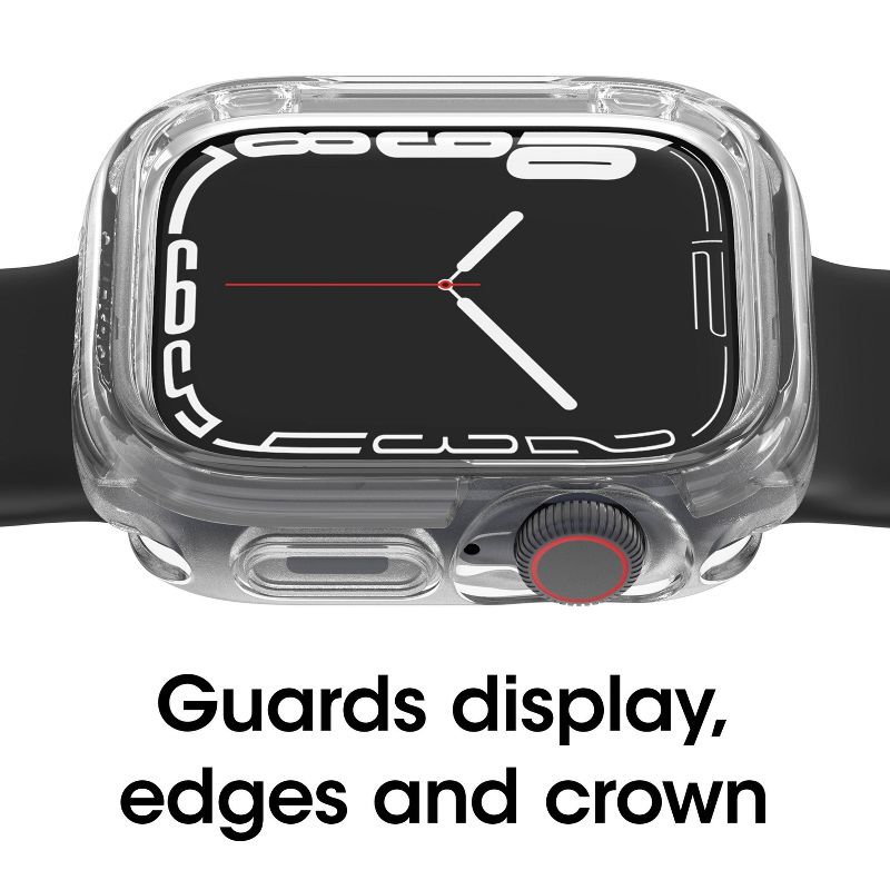 OtterBox Apple Watch Series 9/8/7 41mm Exo Edge Bumper Case - Clear, 5 of 6