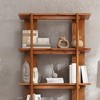 Christopher Knight Home Trundle Modern 4-Tier Acacia Wood Display Bookshelf - 2 of 4