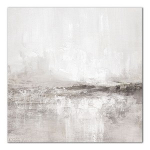Creative Products Gray and Taupe Abstract 30 x 30 Canvas Wall Art - 1 of 4