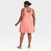 Women's Knit Mini Ballet Dress - A New Day™ - 2 of 3