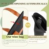 Tirrinia Single Bottle Wine Gift Bag, Insulated Padded Thermal Wine Cooler Bag - 2 of 4