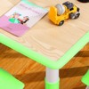 Kids Table and Chairs Set, Height Adjustable Desk for Ages 2-10, Arts & Crafts Table, Non-Slip Legs, for Classrooms Daycares - 4 of 4