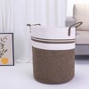 REGALWOVEN Shelf Closet Woven Storage Bin with Handles for Blankets Clothes 2 Pcs - image 4 of 4