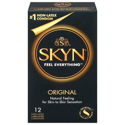 SKYN Original Non-Latex Lubricated Condoms - 12ct
