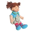 Goldberger Baby's First 14" Soft Body Hannah Prayer Doll, Brunette - 3 of 4