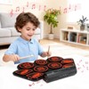 SUGIFT 9-Pad Electric Drum Set for Kids & Beginners, Portable Silicone Drum Pad with Dual Speakers - 2 of 4