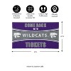 Evergreen Come Back with Tickets Kansas State University 28" x 16" Woven PVC Indoor Outdoor Doormat - 2 of 4