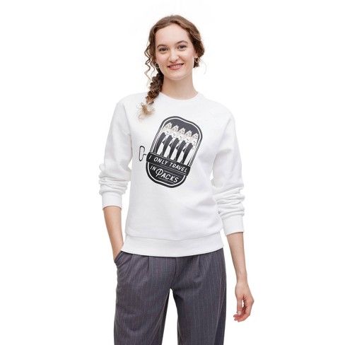 White sweatshirt target sales
