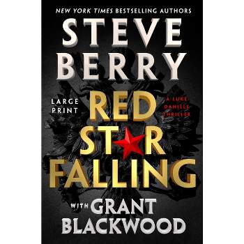 Red Star Falling - Large Print by  Steve Berry & Grant Blackwood (Hardcover)