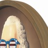 Creative Products Pizza George 20x20 Round Framed Print - 3 of 4