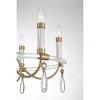 Savoy House Mayfair 6 - Light Chandelier in  Warm Brass/Chrome - 4 of 4