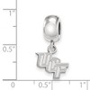 Black Bow Jewelry Sterling Silver Central Florida Knights NCAA Bead Charm - 3 of 4