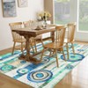 Modern Large 8x10 Machine Washable Colorful Rugs for Living Room Non Slip Backing Geometric Rug for Bedroom Decor Low Pile Thin Abstract Rug - 3 of 4