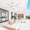 HOMLUX 48" Indoor Ceilig Fan W/Dimmable LED Light & Remote Control - 4 of 4