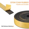 Unique Bargains Solid EPDM Rubber Weather-Proof DIY Gasket Protection Seal Strips - 3 of 4