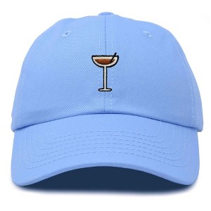 Dalix Espresso Martini Embroidered Cap Cotton Baseball Cute Cool Dad Hat Womens - 1 of 4