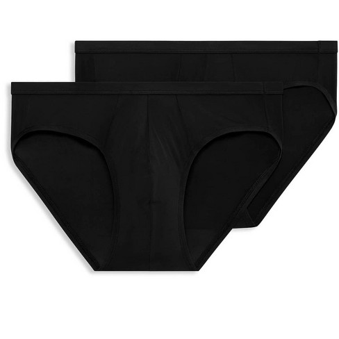 JOCKEY MENS XL Elance String Bikini 2 Pack Underwear Cotton No Fly