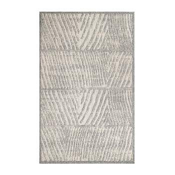 Abstract Geometric Modern Indoor Outdoor Area Rug by Blue Nile Mills