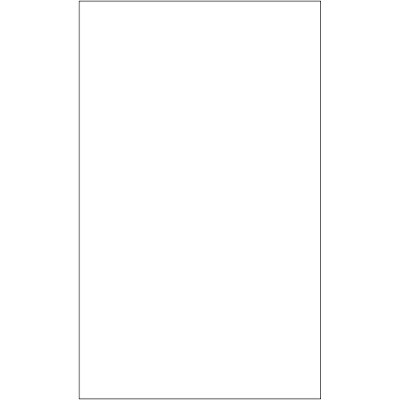 Box Partners Laser Labels Rectangle 8 1/2" x 14" White 100/Case LL137