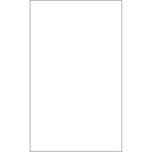 Box Partners Laser Labels Rectangle 8 1/2" x 14" White 100/Case LL137 - 1 of 1