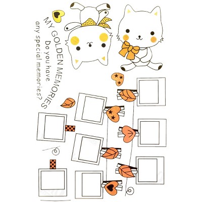 Slickblue Decorative Cute Cat Wall Decal Stickers for Living Room & Bedroom, Waterproof Vinyl - 23.6" x 35.4"