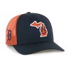 MLB Detroit Tigers Gaze Hat: Adjustable Snapback, Team Logo, Mesh Fabric - 2 of 3