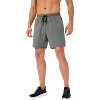 Anna-Kaci Active Men's Lightweight Quick-Dry Shorts with Elastic Drawstring Waist and Side Pockets - 2 of 4