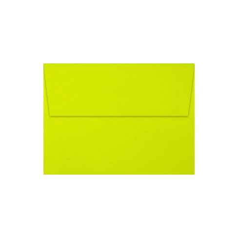 Wasabi Lime Green A7 5x7 Envelopes 5x7 Invitation 