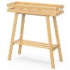 All - Bamboo Plant Table,Sturdy & Eco - Friendly for Indoor GardeningNatural Elegance for Your Greenery Display - 2 of 4