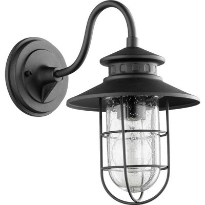 Quorum Lighting Moriarty 1-Light Noir Outdoor Wall Sconce