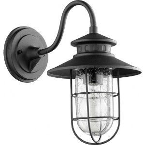 Quorum Lighting Moriarty 1-Light Noir Outdoor Wall Sconce - 1 of 1