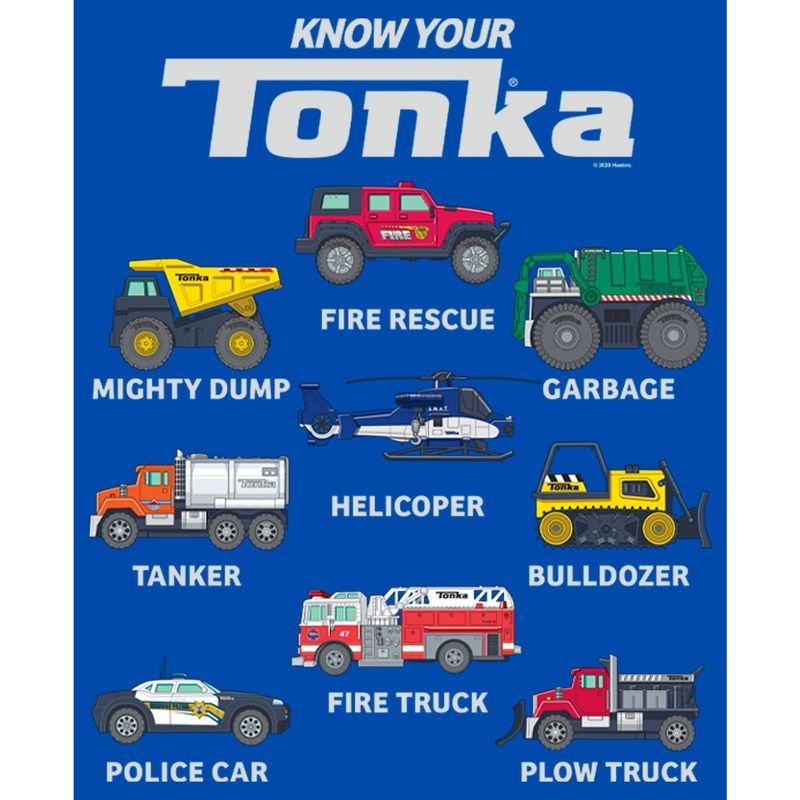 Boy's Tonka Truck Chart T-Shirt, 2 of 6