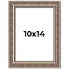 PosterPalooza | Photo Size Ornate Gold Picture Frame - UV Acrylic, Foam Board Backing, Hanging Hardware - 2 of 4