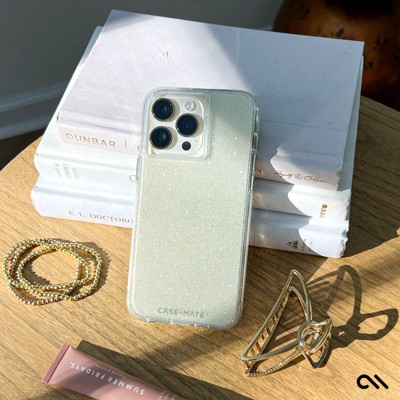 Case-Mate Sheer Crystal Gold iPhone 15 Pro Case