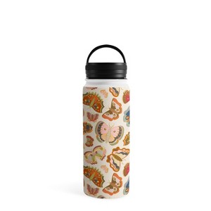 Sewzinski Magic Moths Water Bottle - Society6 - 1 of 4