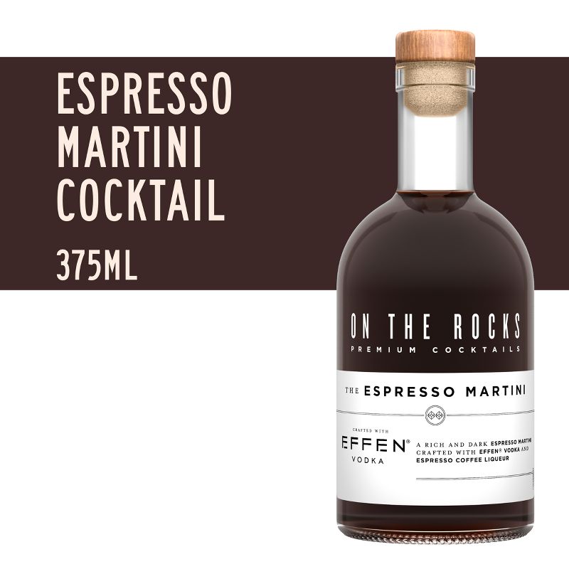 On The Rocks OTR Espresso Martini Cocktail - 375ml Bottle, 4 of 9