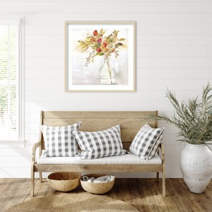 Amanti Art Eucalyptus Vase Fall I by Cynthia Coulter Framed Wall Art Print - 1 of 4