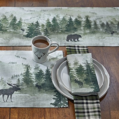 Park Designs Watercolor Wildlife Napkin - Thumbnail 2