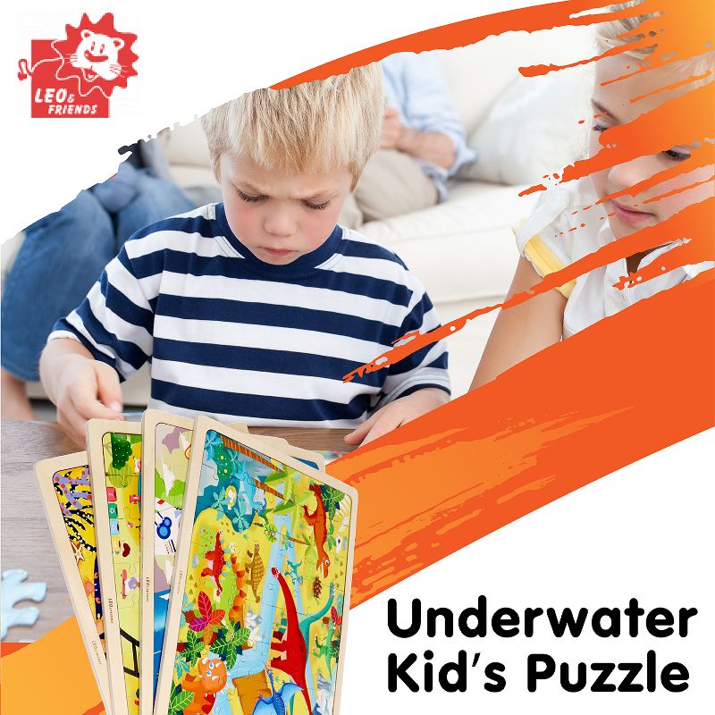 Leo & Friends Underwater Kid's Puzzle, 2 of 8