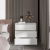 TiramisuBest Rustic Brown Finish Chest with Storage Drawers Clipped Corners Transitional Style Wooden Bedroom Furniture 1pc with Brown for D - 4 of 4