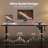 FURNIinspire Desks, Standing Desk Adjustable Height Sit Stand Home Office Desk, Brown, 4.59"*1.97"*3.90" - 4 of 4