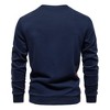 Men's Long-Sleeved Stitching Sweatshirt Round Neck Sports Pullover - 3 of 3