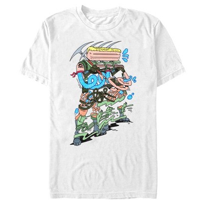 Men's Fortnite Neon Fishstick Ramen T-Shirt – Fifth Sun